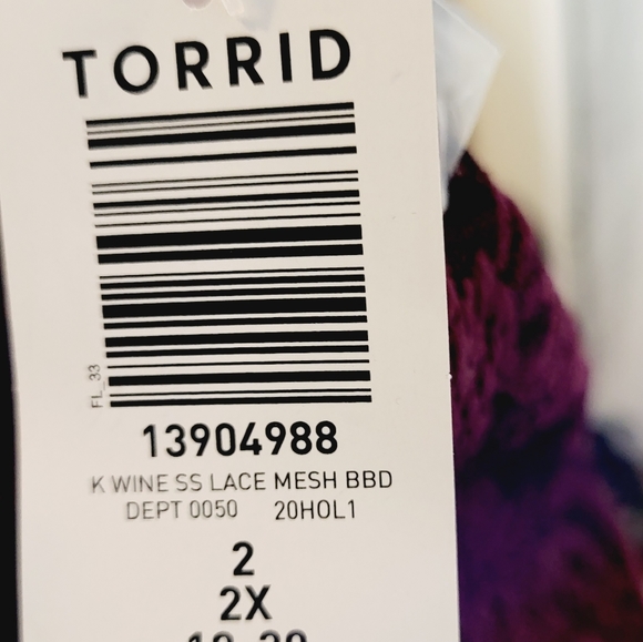 Torrid laced Babydoll - Picture 7 of 7